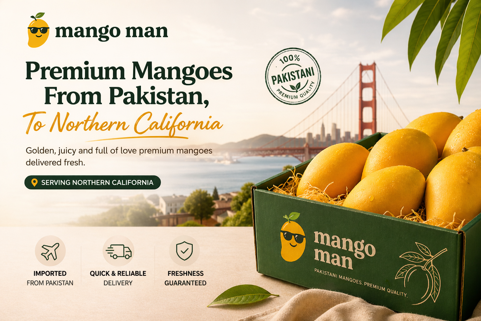 Farm fresh Mango Man hero banner
